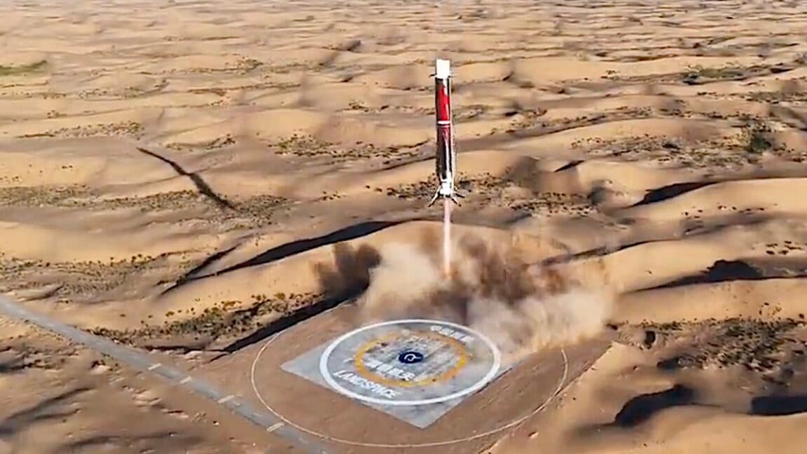 China's Reusable Rocket Success Ignites Space Race Competition