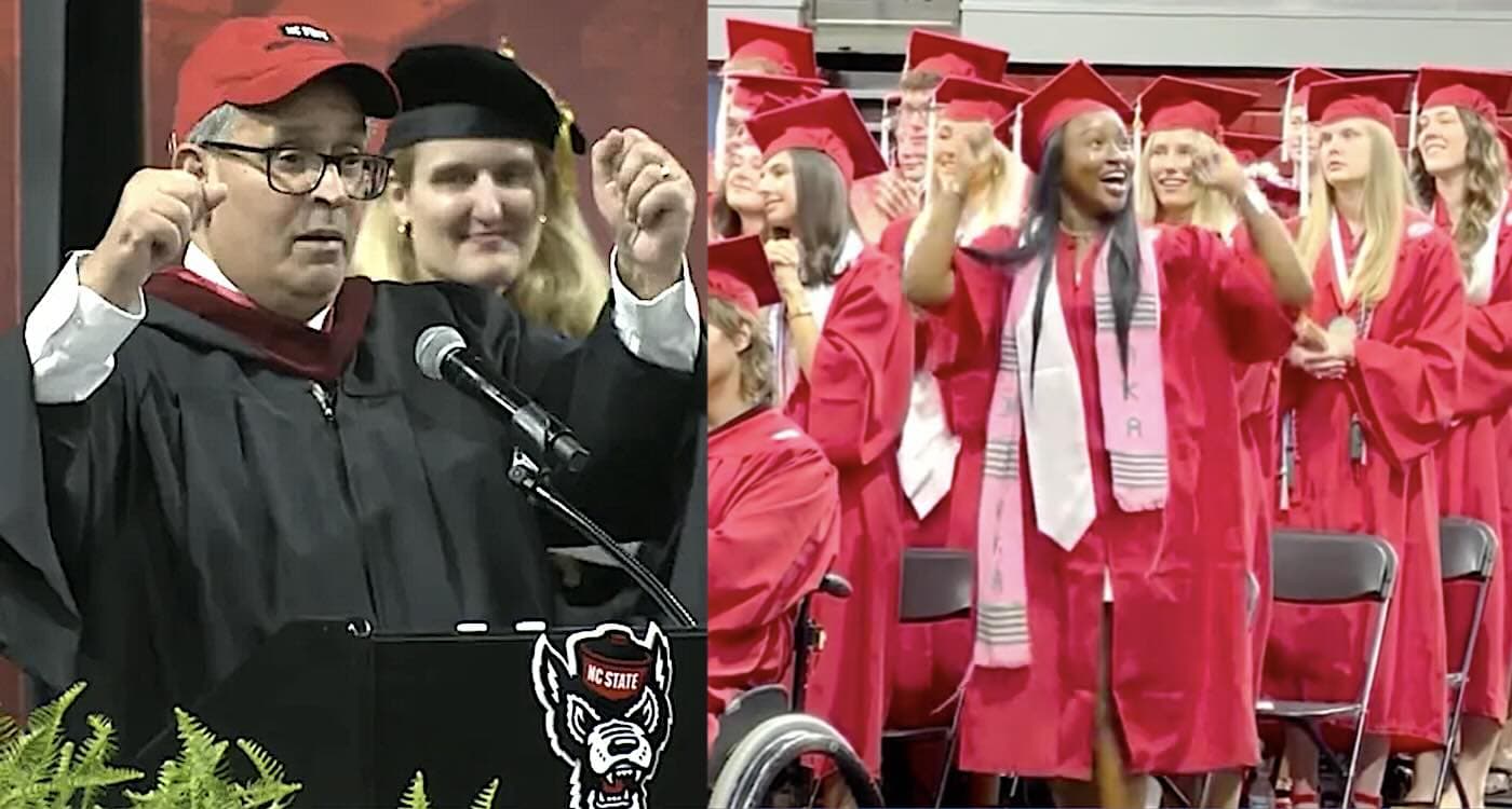 Commencement Speaker Gifts Graduates Their Final Year of Tuition