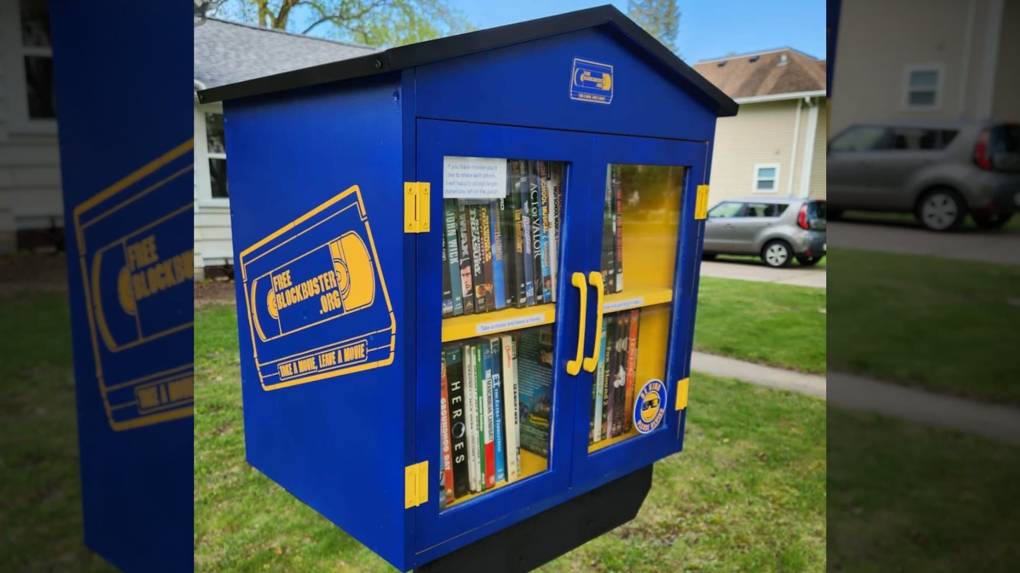 Little Free Libraries Get a Blockbuster Makeover