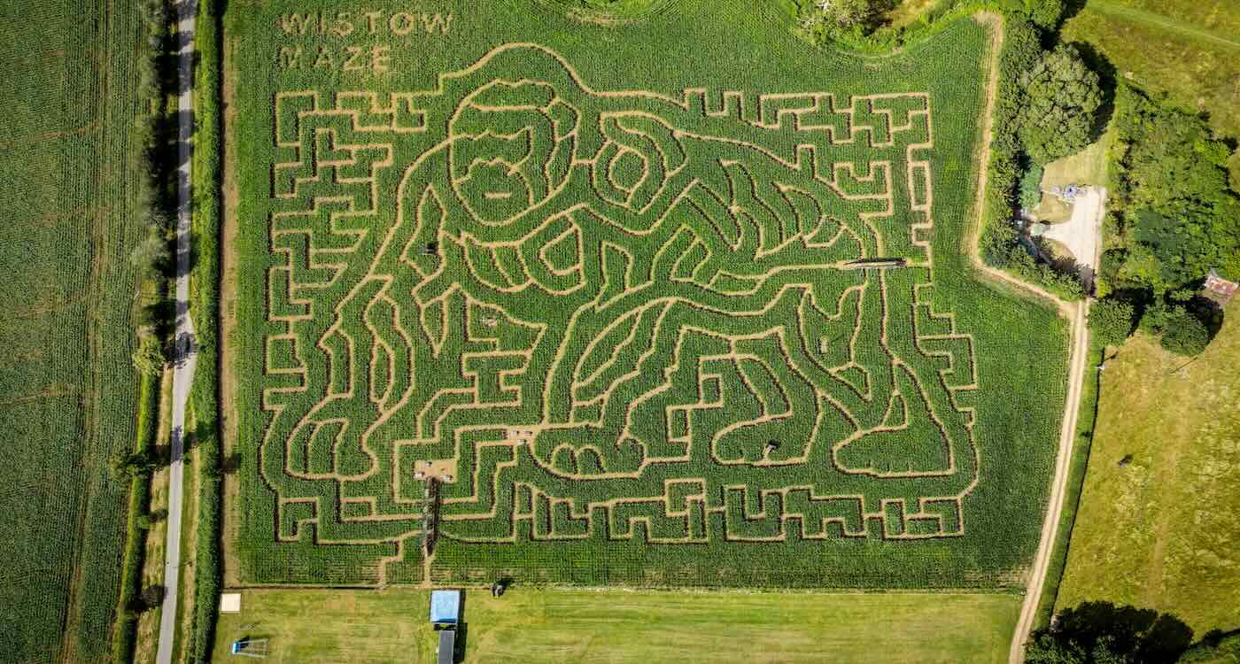 Giant Maze Honors Sir David Attenborough's 100 Years
