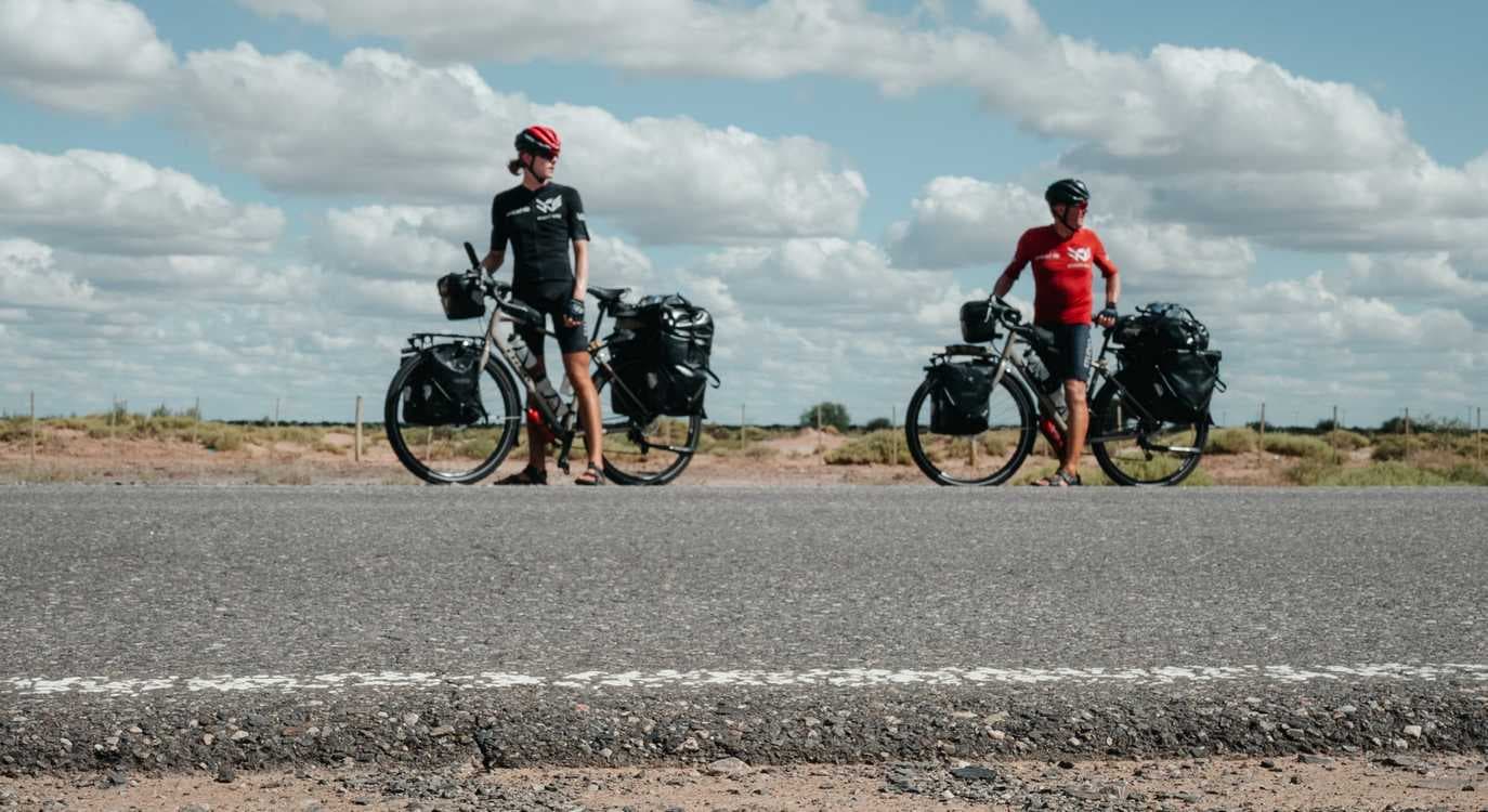 Father and Son Cycle the World, Break Records