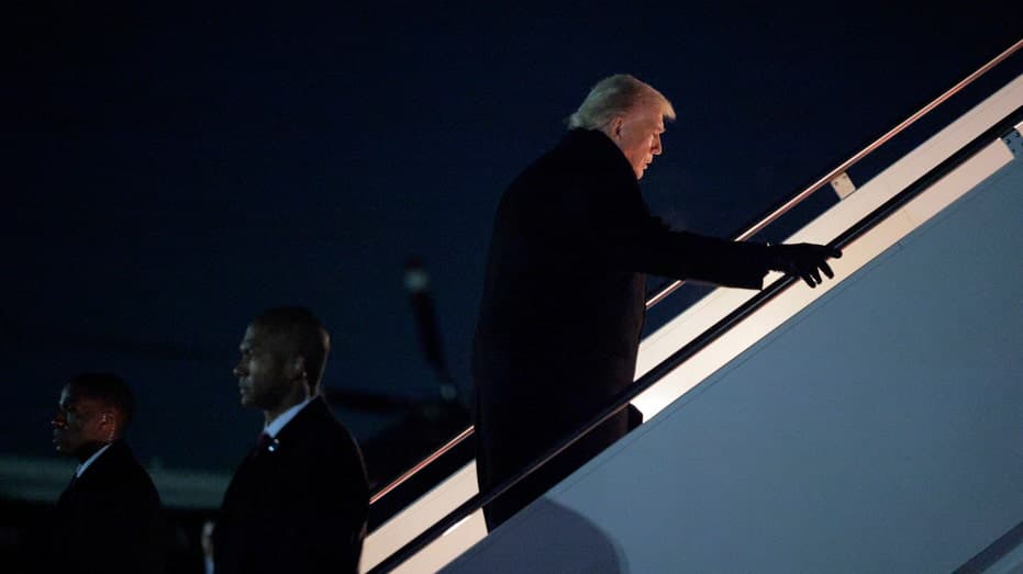 Trump snuck off Air Force One via catering truck to dodge Iran