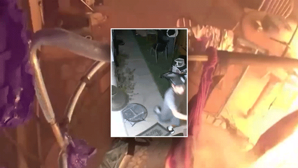 Mystery hero's warning saves family from devastating house fire