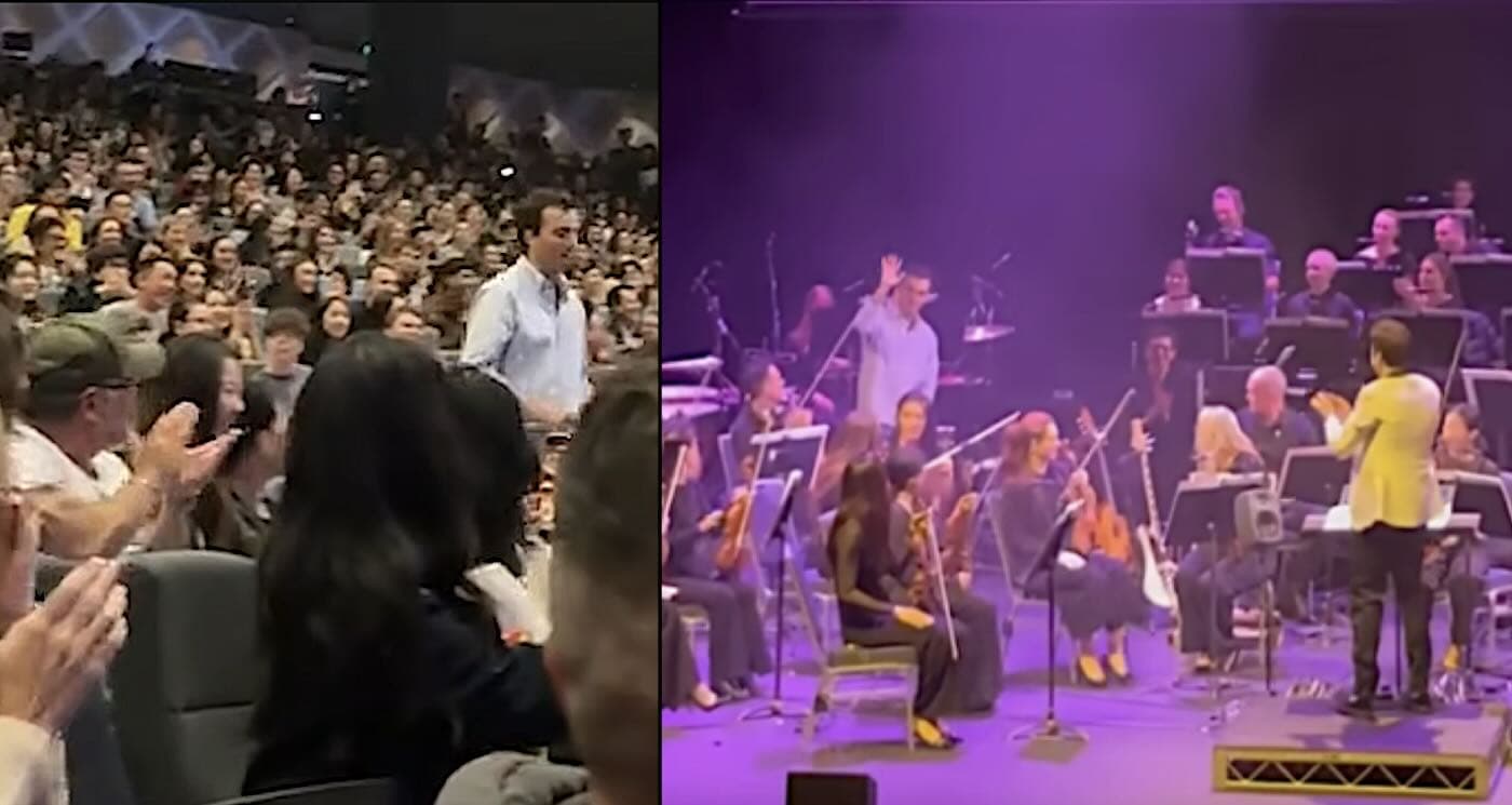 Audience Member Becomes the Star at La La Land Concert
