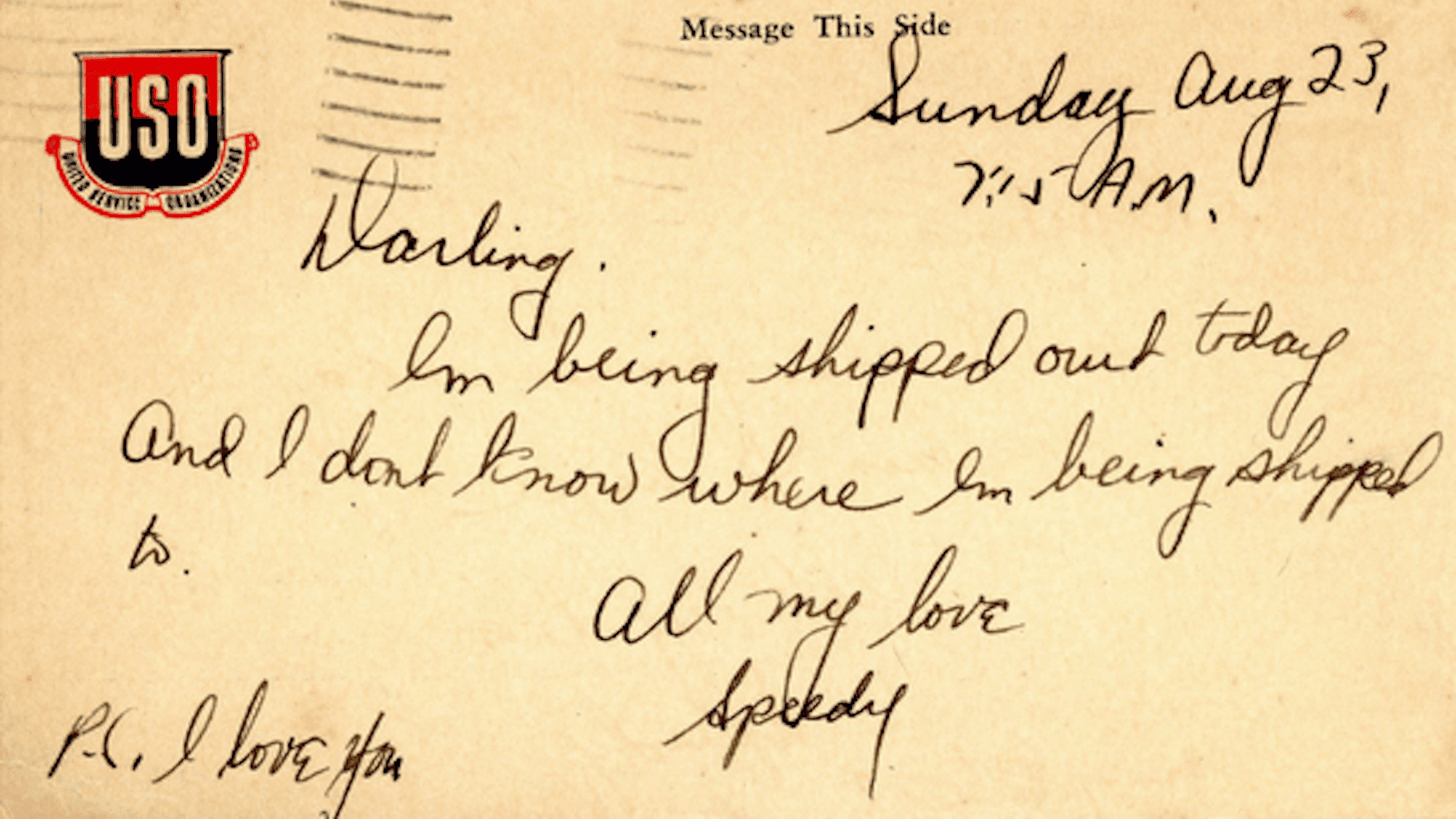 A Soldier's Words: WWII Letters Finally Shared With the World