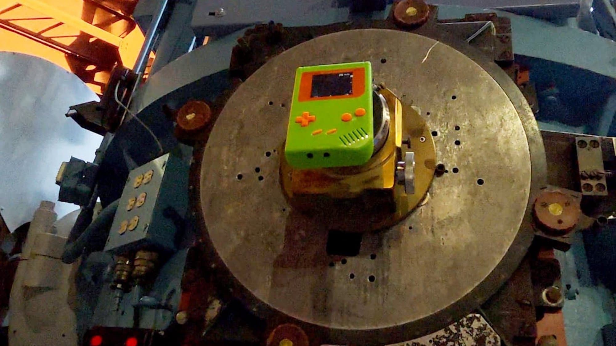 Vintage Game Boy camera captures Jupiter in stunning detail