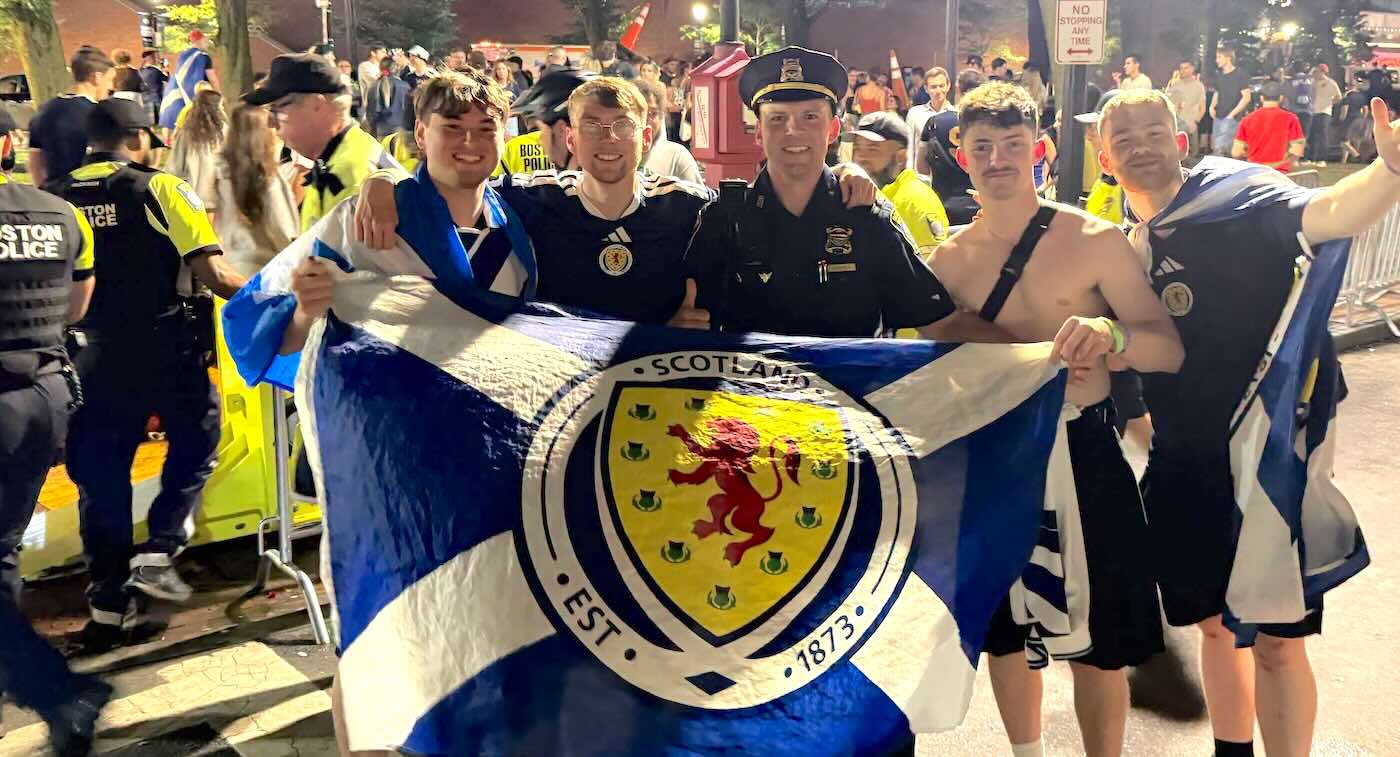 Scottish Fans Turn Boston Visit Into Legend