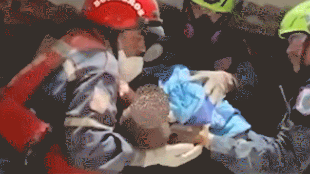 Rescue Teams Find Infant Alive in Venezuelan Rubble